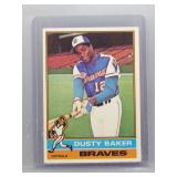 Dusty Baker 1976 Topps