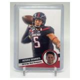 Patrick Mahomes 2014 College Rookie Promo