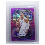 Jayson Tatum 2022 Prizm Purple Shimmer