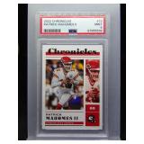 Patrick Mahomes 2022 Chronicles PSA 9