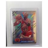 Michael Jordan 1995 Topps Finest with Peel