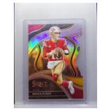 Brock Purdy 2023 Select Silver Prizm Die Cut