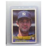 Don Mattingly 1984 Donruss Rookie