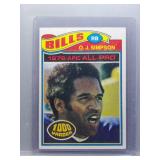 OJ Simpson 1977 Topps