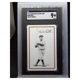 Babe Ruth 1978 Landman Playing Card Ace SGC 9