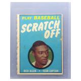 Rich Allen 1970 Topps Scratch Off