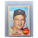 Jim Bouton 1968 Topps