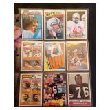 NFL Football Card Lot of 9 (Duhe)