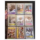 NFL Football Card Lot of 9 (Carson)