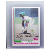 Rickey Henderson 1982 Topps