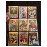 NFL Football Card Lot of 9 (Harris)