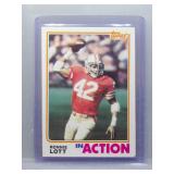 Ronnie Lott 1982 Topps IA Rookie