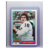 Jim Plunkett 1981 Topps