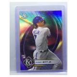 Bobby Witt Jr. RC 2022 Bowman Platinum