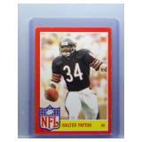 Walter Payton 1985 Topps Star Set