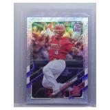 Yadier Molina 2021 Topps 579/790 Speckle