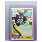 Jack Lambert 1981 Topps