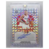 Jabari Walker 2023 Mosaic Silver Prizm Auto