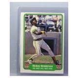 Rickey Henderson 1982 Fleer