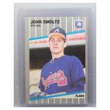 John Smoltz 1989 Fleer Rookie