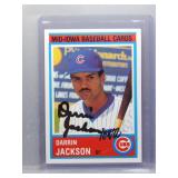 Darrin Jackson 1987 Iowa Cubs Auto