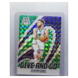 Stephen Curry 2023 Mosaic Green Reactive