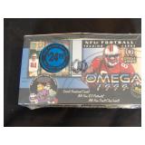 1999 Omega Football Factory Sealed Hobby Box