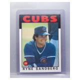 Ryne Sandberg 1986 Topps