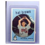 Hal Brown 1959 Topps