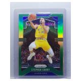 Stephen Curry 2020 Prizm Green