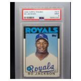 Bo Jackson 1986 Topps Traded Rookie PSA 9