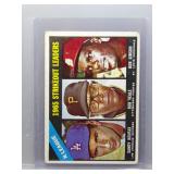 Sandy Koufax Bob Gibson 1966 Topps