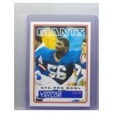 Lawrence Taylor 1983 Topps