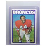 Floyd Little 1972 Topps Low Grade