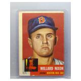 Willard Nixon 1953 Topps