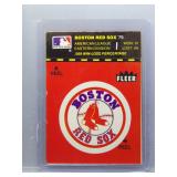 Red Sox Sticker 1982 Fleer