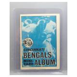 Bengals Mini-Card Album 1969 Topps