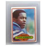 Tony Dorsett 1980 Topps