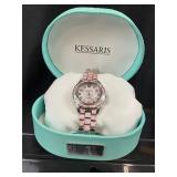 Kessaris Pink Pearl Watch Never Worn