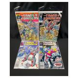 Transformers 45,50,51,57 Marvel Comics Newsstand