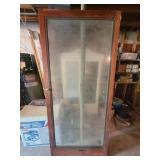 Clear Glass Wood Door 2l35ï¿½"W 80ï¿½"T