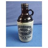 Vintage Mississippi Mud Black & Tan Beer jug. Has