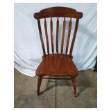 Wood dining room chair 21 x 41.5 x 18