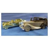 Vintage Avon solid gold Cadillac and a