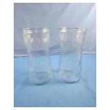 Set of 2 flower vases