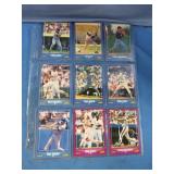 1988 Score baseball cards including Wade Boggs,