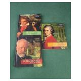 Classical music CDs Beethoven, Mozart.