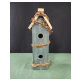 16" tall birdhouse