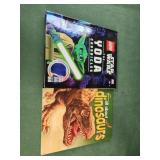 Star Wars Yoda chronicles book, dinosaurs book