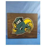 UNC felt wall decor 19 x 15.5